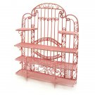 Pink Wire Jewelry Earring Display Holder Doll Dollhouse #10998