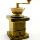 Vintage Mini Roasted Coffee Grinder Dollhouse Miniature #11153