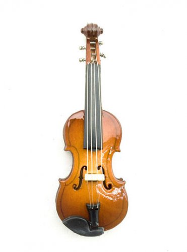 Acoustic Classical Violin Musical Dollhouse Miniature #11181