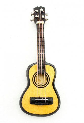 Acoustic Classical Guitar Musical Dollhouse Miniature #11182