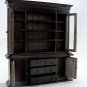 Chinese Oriental Walnut Cabinet Dollhouse Furniture MIB #11195