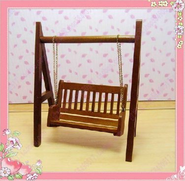 Garden 2 Seater Rocking Swing Chair Dollhouse Furniture #11208