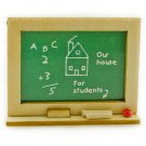 Student School Learning Blackboard Dollhouse Miniature #11274