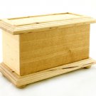 Nursery Wooden Baby Toy Storage Box Dollhouse Furniture #11490