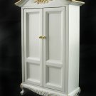 Victorian Double Door Craft Armoire Dollhouse Furniture #11497