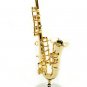 Woodwind Saxophone Sax Band Musical Dollhouse Miniature #11552