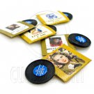 Lot/Set 5 Gramophone Records Dollhouse Miniature #11611