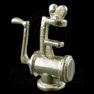 Steel Meat Grinder New Machine 1:12 Dollhouse Miniature #11785