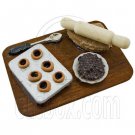 Set Kitchen Cake Making Tools 1:12 Dollhouse Miniature #11793