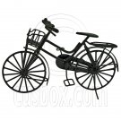 Black Wire Vintage Cycling Bicycle Bike 1:12 Doll's House Dollhouse Miniature #11997