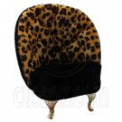 Cheetah Jaguar Single Arm Chair 1:6 for Barbie Doll's House Dollhouse Furniture #12123