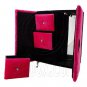 Pink Black Cabinet Drawer Mirror 1:6 for Barbie Doll's House Dollhouse Furniture #12196