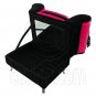 Black Pink Plush Sofa Chair Armchair Jewelry Box 1:6 Barbie Dollhouse Furniture #12279