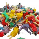 Lot/Set 100 Sitting Standing Passengers Figure Painted Train Model 1:87 HO Scale #12620