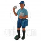Post Office Postman Mailman Carrier Figure Painted War Train Model 1:30 G Scale #12739