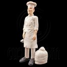 Restaurant Cooking Chef People Figure Painted War RR Train Model 1:30 G Scale #12740