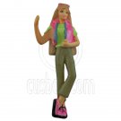 Tall Girl Barbie Fashion Lady Figure Painted War Train Model 1:30 G Scale #12863