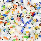 Lot 100 People Figure Painted War Train Model 1:100 HO #10308