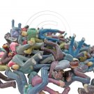 Lot\Set 100 All Sitting People Figure Painted War RR Train Model 1:75 OO Scale #12290