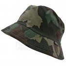 Reversible Outdoor Bucket Hat (Green Forrest Camo / Khaki) #51917