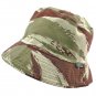 Reversible Outdoor Bucket Hat (Green & Brown Camo in Brush Pattern / Khaki) #51918