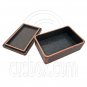 Metal Bronze Knitting Case Box + Tools 1:12 Doll's House Dollhouse Miniature #12638