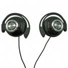 Black 3.5mm On-Ear Clip Sports Foam Headphones for iPod #11988