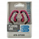 Pink 3.5mm Swing Ear Hanger Oval Rubber Ring Clip Sports Earhook Headphones MIB #12132