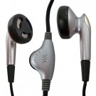 Silver 3.5mm 2M Long Cable Cord Volume Control VC Headphones for Apple iPod MP3 #12571
