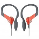 Red 3.5mm Clip Sports Running Earhook Earbud Headphones MIB for MP3 Player #12689