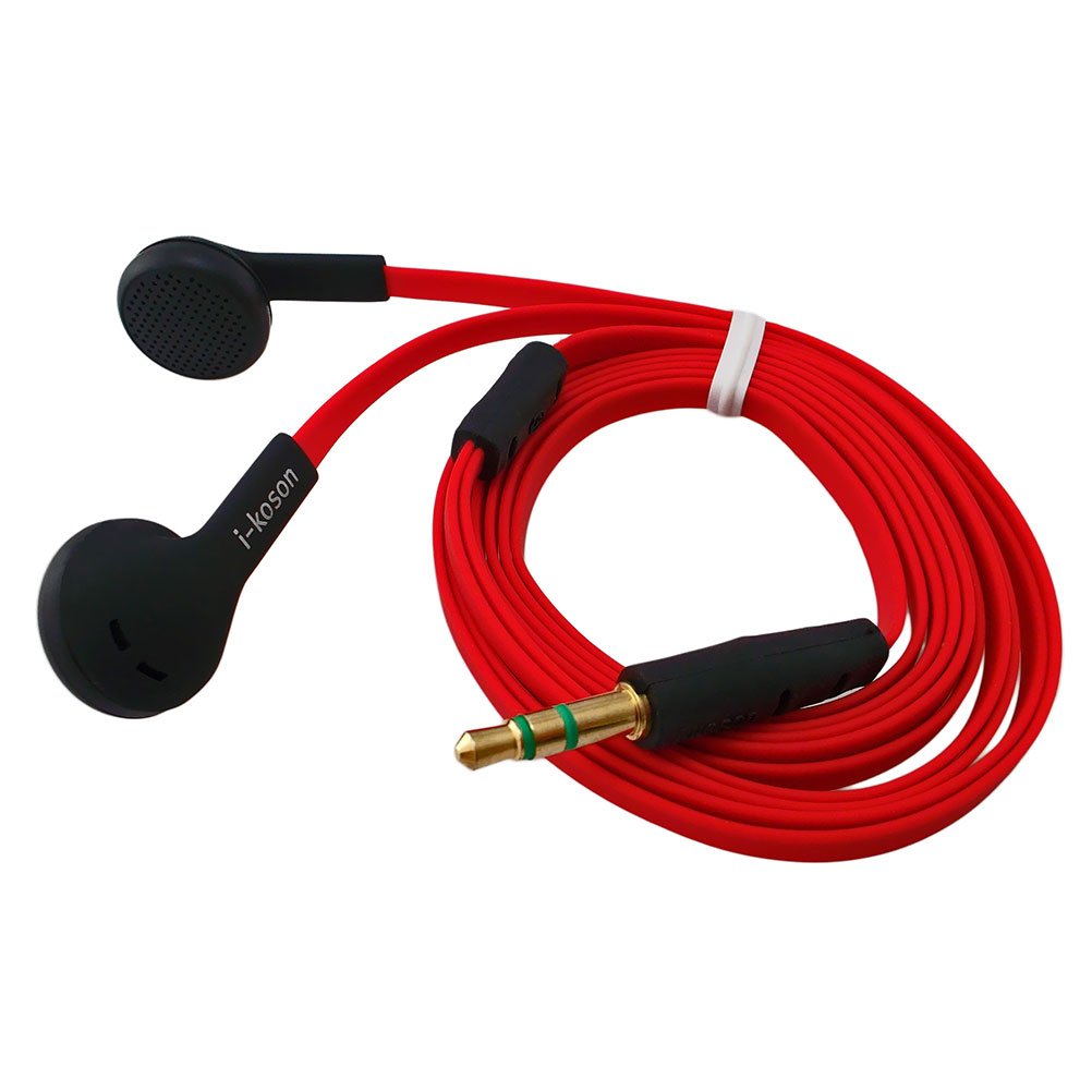 3.5mm 3.5 mm Earphone Headphone Earbud Headset Flat Tangle Free Cable Y