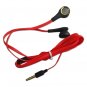 3.5mm Stereo In-Ear Earphones Headphones Earbuds Headset Flat Tangle Free Cable[Red] #13193