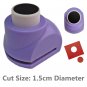 Circle Hole Round Paper Edge Craft Punch Scrapbooking Die Cut Cutter 1.5cm #13292