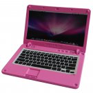 Pink Metal Laptop MacBook 16:10 1/12 Scale Doll's House Dollhouse Miniature #13314