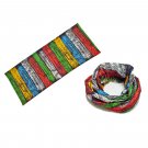 Tibet Lungta Mutli-Color Adult Women's Men's Cycling Hiking Scarf Bandana Bandanna Gear #13293