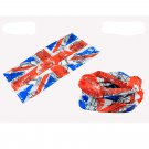 United Kingdom Flag Adult Women's Men's Cycling Hiking Scarf Bandana Bandanna Gear #13295