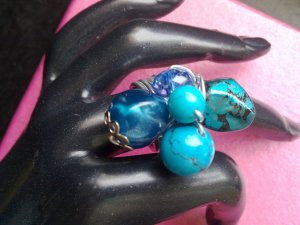 Turquoise Cocktail Ring