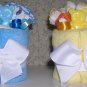 DIAPER CUPCAKE WITH MITTS ~ BABY SHOWER FAVOR