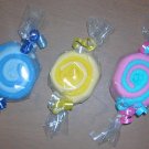 WASHCLOTH CANDY MINT FOR GIRL ~ BABYSHOWER FAVOR ~