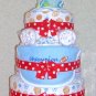 ~~L@@K~~ELITE SPORTS 3 TIER DIAPER CAKE FOR A BOY