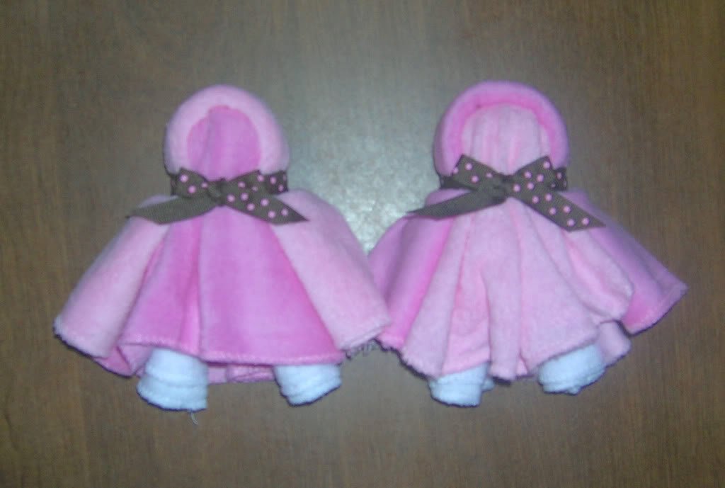 **NEW** WASHCLOTH DOLLSBABY SHOWER FAVORDIAPER CAKES