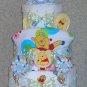 ~ELITE WINNIE THE POOH THEME DIAPER CAKE~GIFTS BY JAYDE
