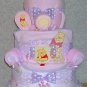 ~ELITE WINNIE THE POOH THEME DIAPER CAKE~GIFTS BY JAYDE