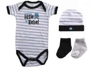 **MODERN ROCK & REBEL GIFT SETS~BABY SHOWER GIFT