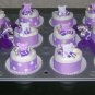 12PK DIAPER CUPCAKES IN CUPCAKE PAN~BABY SHOWER GIFT