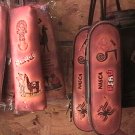 New Leather Cosmetic Bag from Cusco Peru