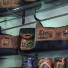 NEW WOMANS SMALL LEATHER HANDBAG,PURSE FROM PERU