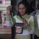 NEW WOMENS SMALL LEATHER PURSE,HANDBAG FROM PERU