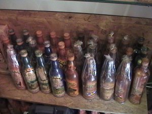 NEW COLLECTABLE LEATHER BOTTLE OF PISCO FROM CUSCO PERU