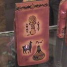 NEW LEATHER EYEGLASSES CASE FROM CUSCO PERU